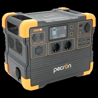Pecron E1500LFP 1536/2200Wh MPPT VOC 32-95 В Портативний зарядний пристрій