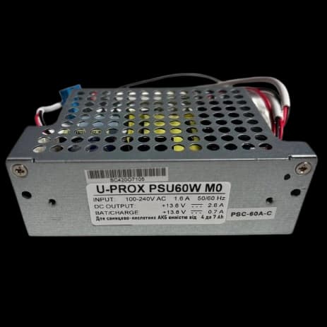U-Prox PSU60W 14В 2.8А M0 kit з функцією UPS Блок живлення U-PROX