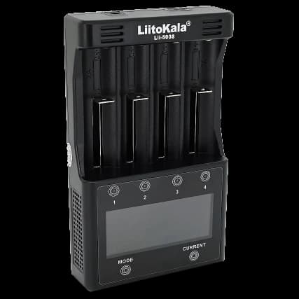 Liitokala lii-500s Li-Ion, Ni-Mh, Ni-Cd 12V DC Зарядний пристрій