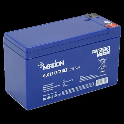 MERLION ORBUS GLO1272F2 12 V 7.2Ah Свинцево-кислотна акумуляторна батарея
